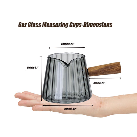 FANTESTICRYAN taza espresso con textura rayada, estilo elegante y fácil de limpiar