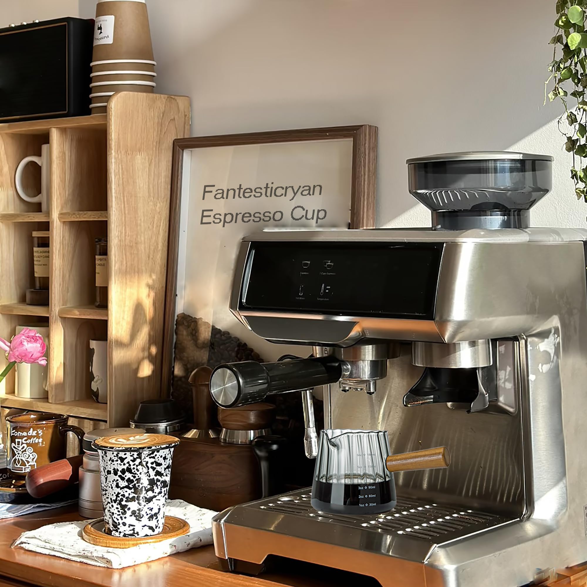 FANTESTICRYAN usos múltiples para espresso y leche espumada