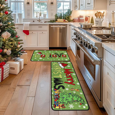 Faptoena Grinch alfombra cocina-pasillo 17x47, ideal junto al fregadero.