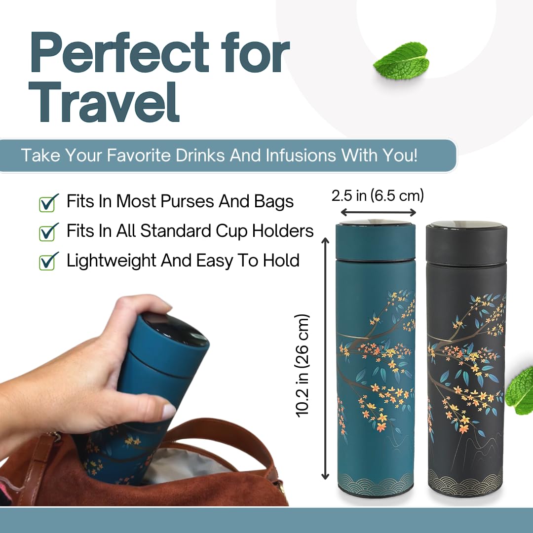 Farasi diseño compacto para viajar cabe en portavasos y bolsos