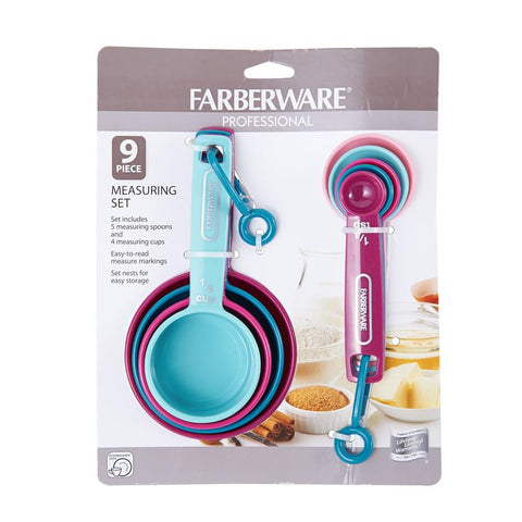 Farberware conjunto apto para lavavajillas facilita la limpieza.