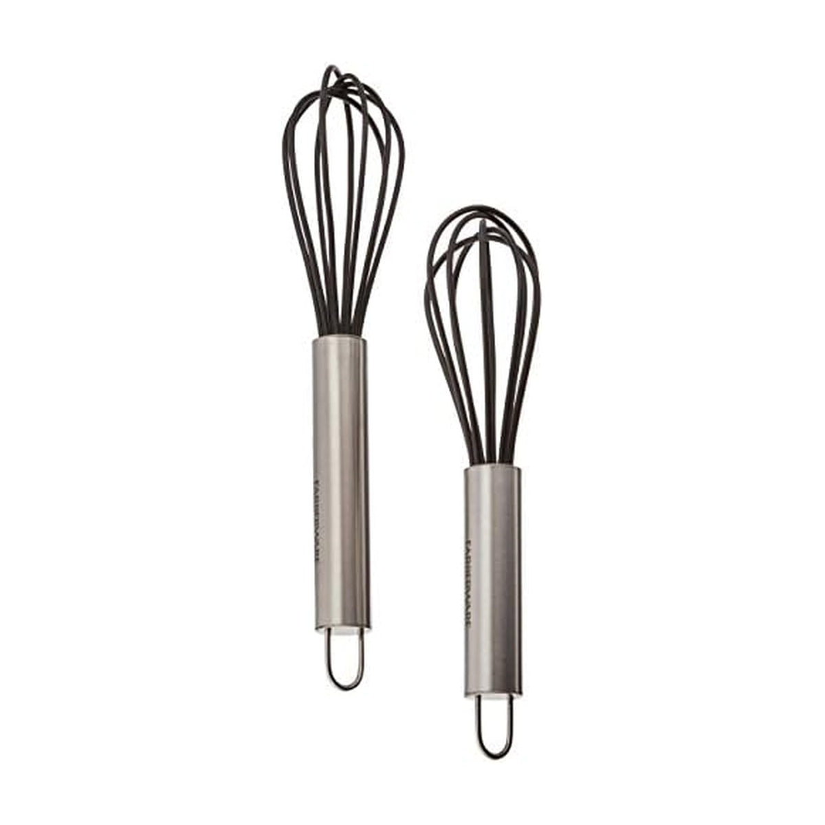 Farberware batidores mini de silicona, conjunto de 2, ideales para salsas sin grumos.