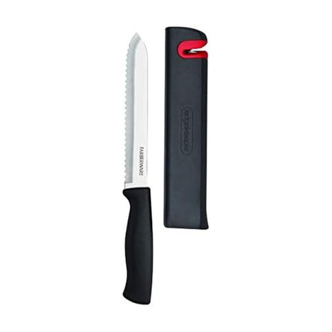 Farberware Edgekeeper, cuchillo serrado 5.5 pulgadas, para cortes precisos.