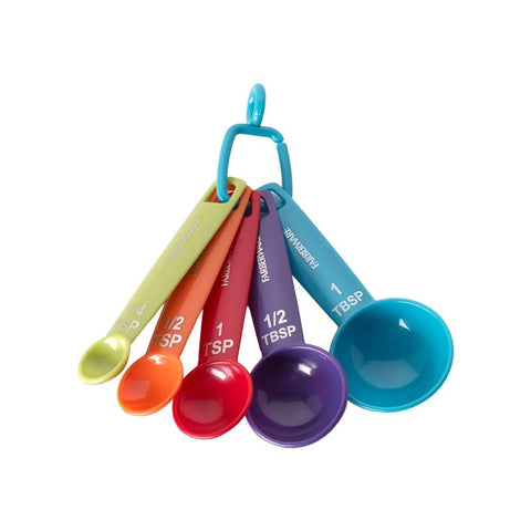 Farberware organizador con anillo para guardado ordenado.