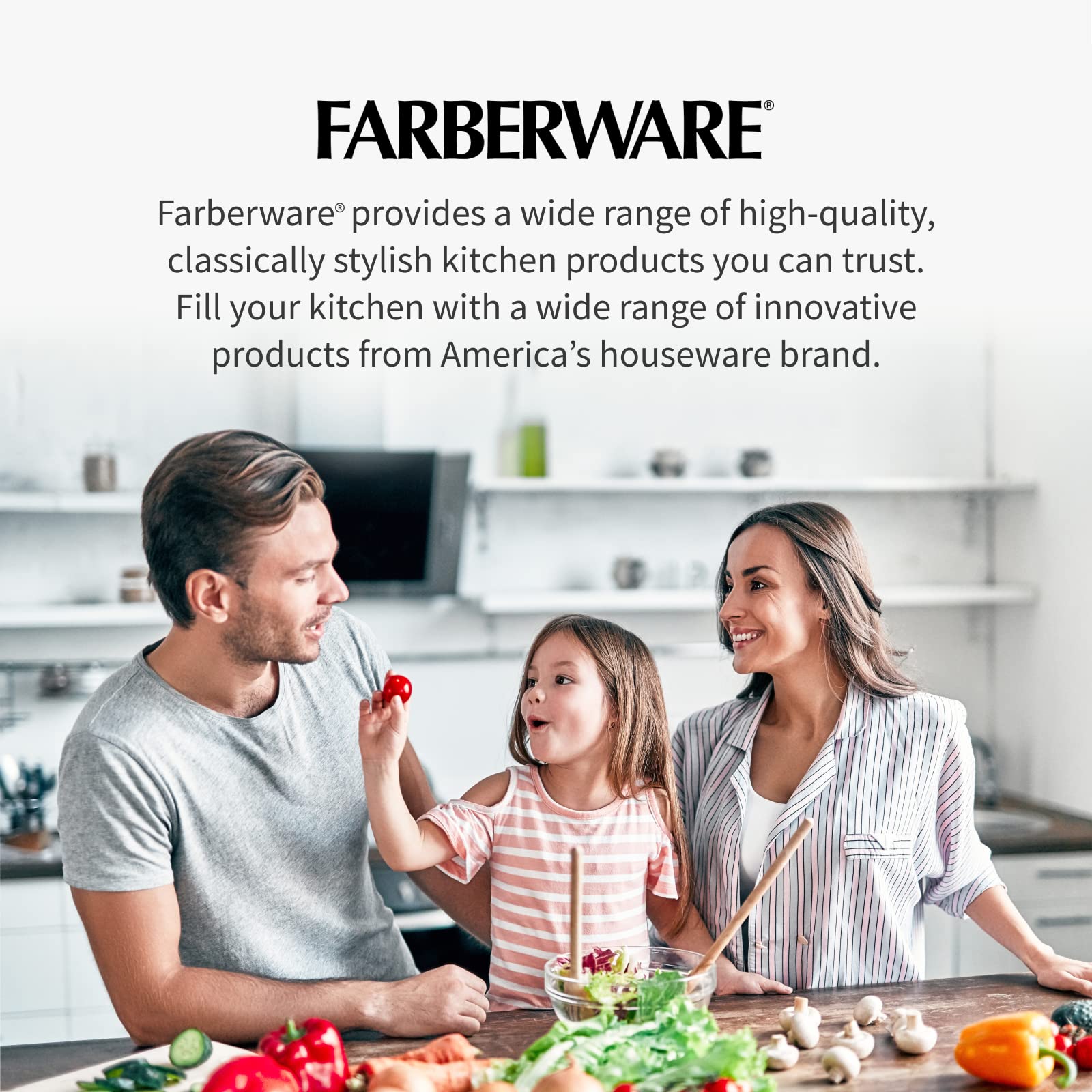 Farberware Pisapuré nailon para purés, papas y verduras en la cocina.