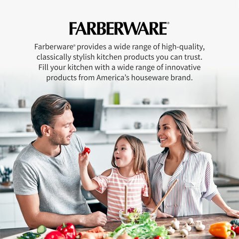 Farberware Pisapuré nailon para purés, papas y verduras en la cocina.