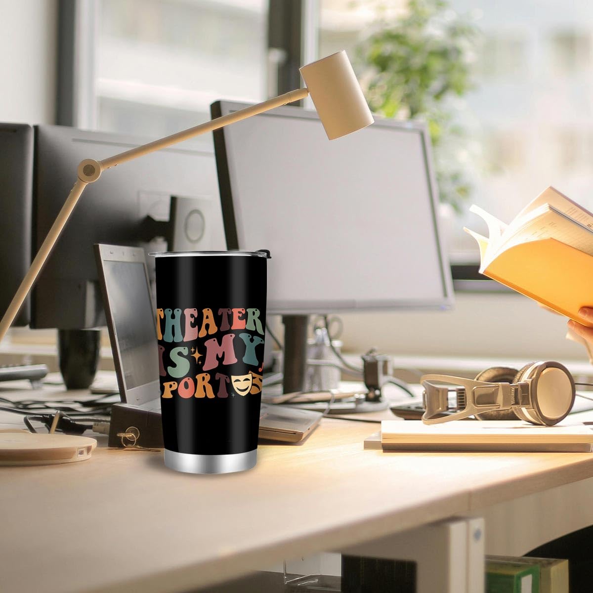 Farecnt vaso-teatro uso diario para café té o jugo.