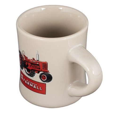 Farmall Taza Diner de cerámica, 8 oz, regalo ideal para amantes del café.