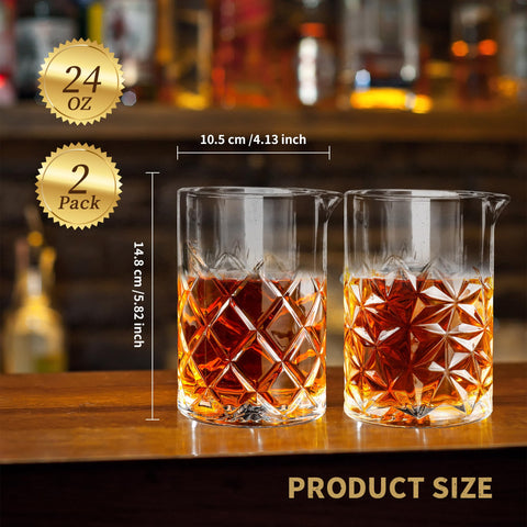 Vaso FARQAN 24 oz, patrón delicado y agarre antideslizante para mayor seguridad.