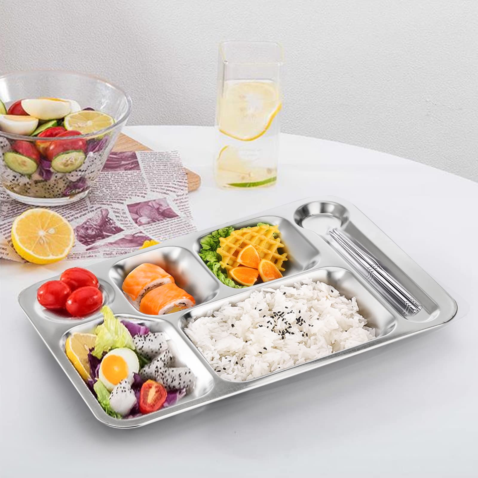 Diseño seguro sin BPA para comidas de niños y adultos.