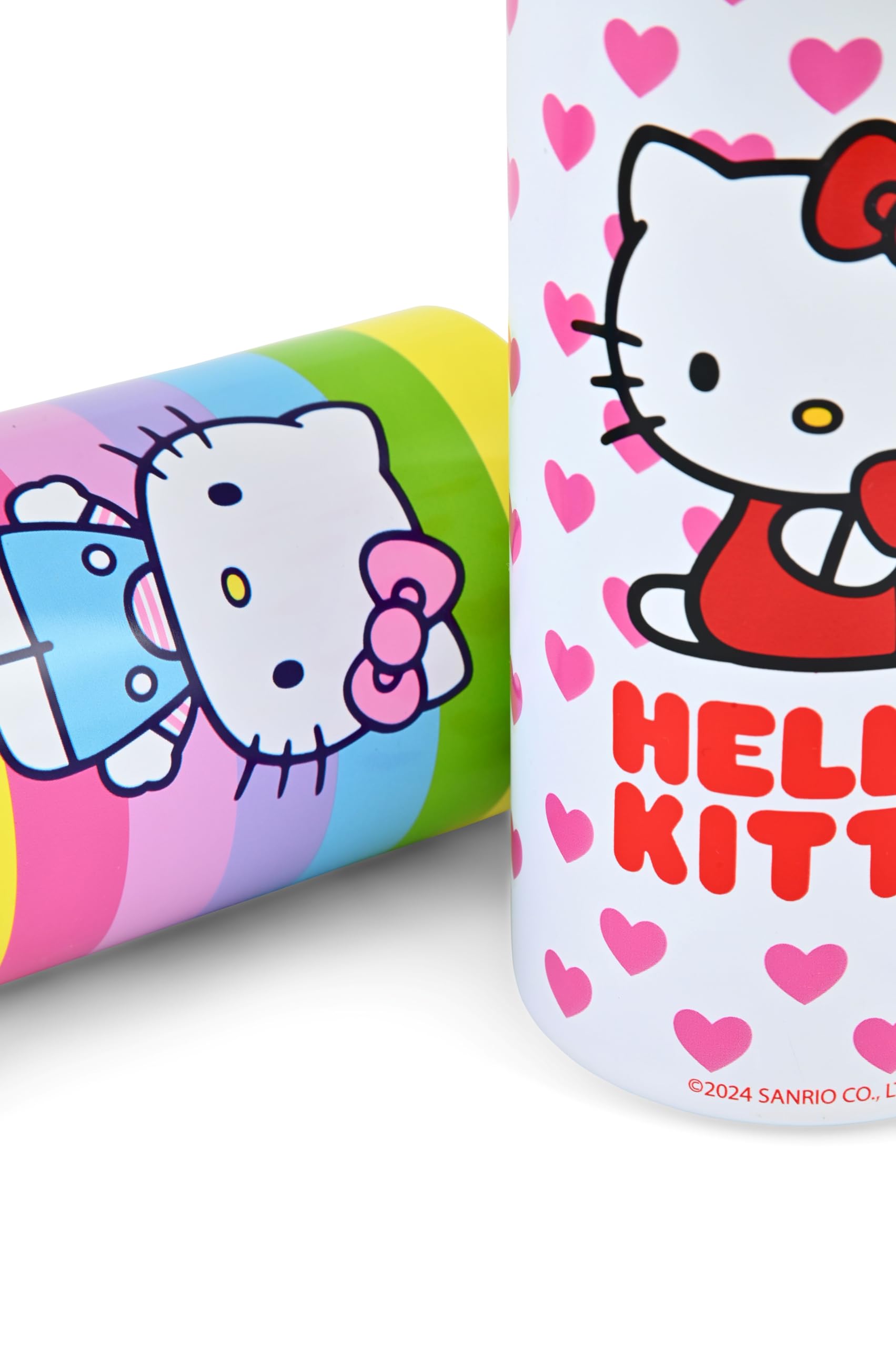 Botella Fast Forward Hello Kitty en acero inoxidable seguro y duradero para niños.