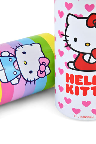 Botella Fast Forward Hello Kitty en acero inoxidable seguro y duradero para niños.