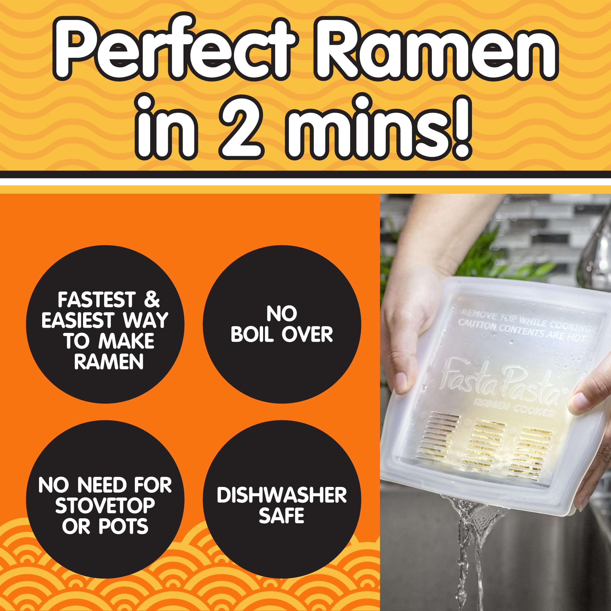 Fasta Pasta ramen al dente en minutos, ideal para cenas rápidas.