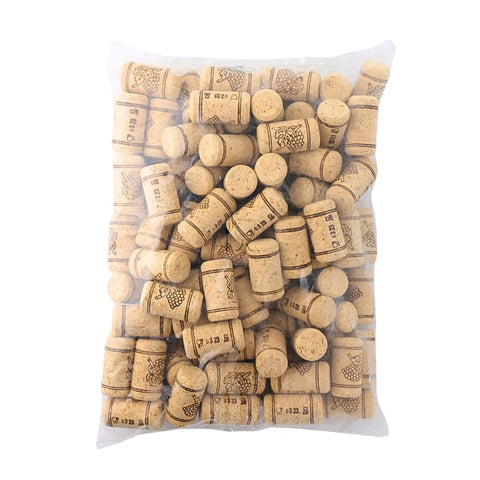 FastRack corchos de vino 8 en bolsa beige, listos para sellar botellas.