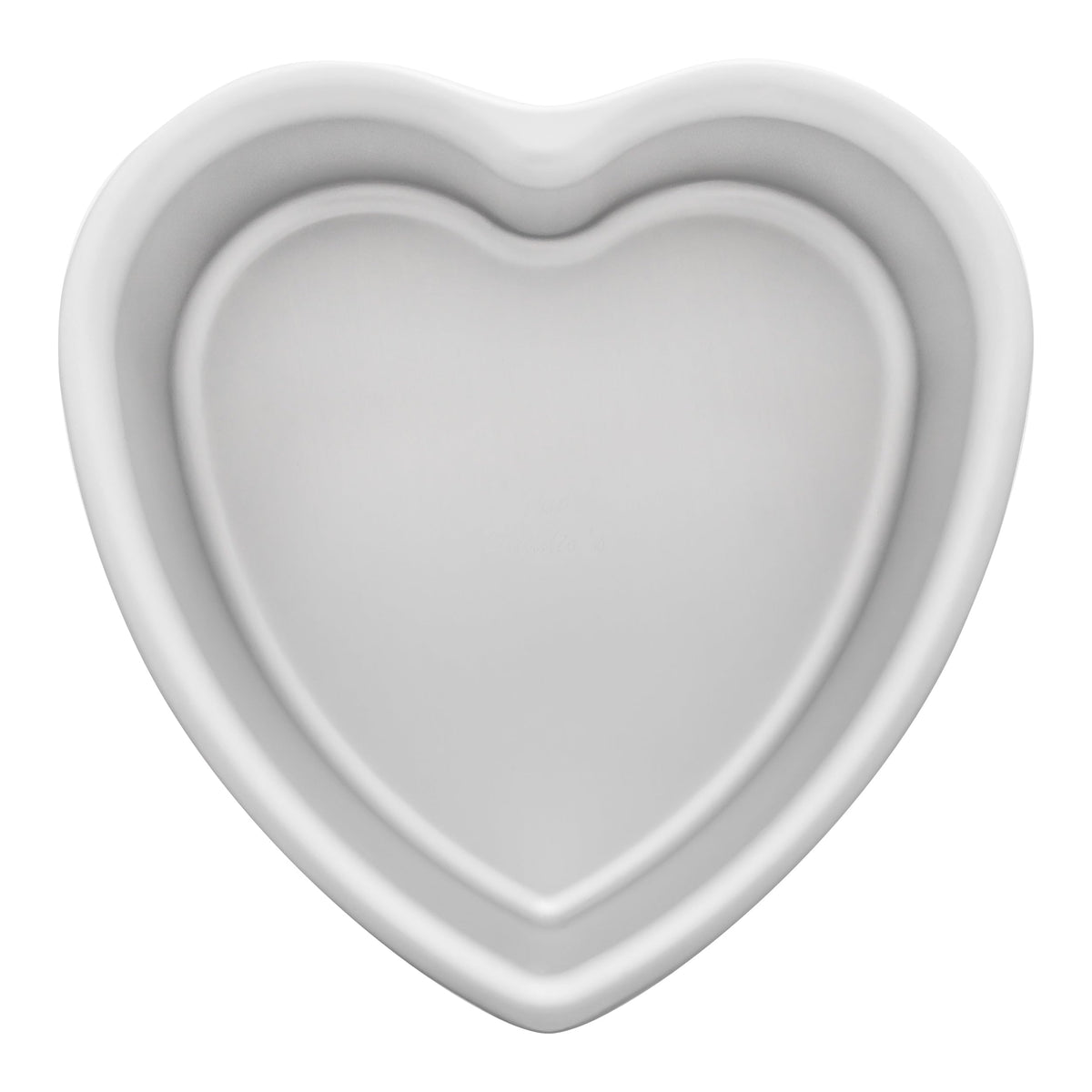 Fat Daddio's pan-corazon-8x3 vista frontal, ideal para pasteles decorados en eventos.