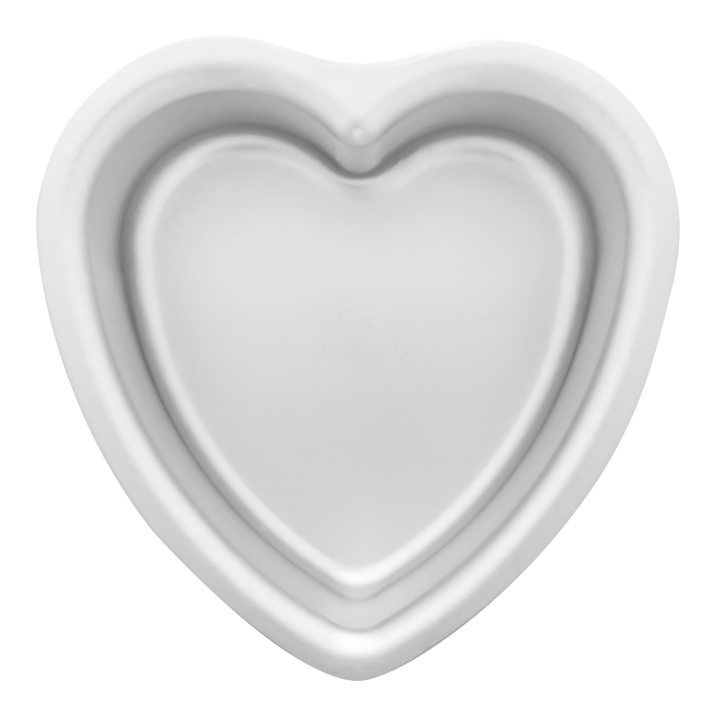 Fat Daddio's PHT-63, pan corazón 6x3, ideal para pasteles temáticos.