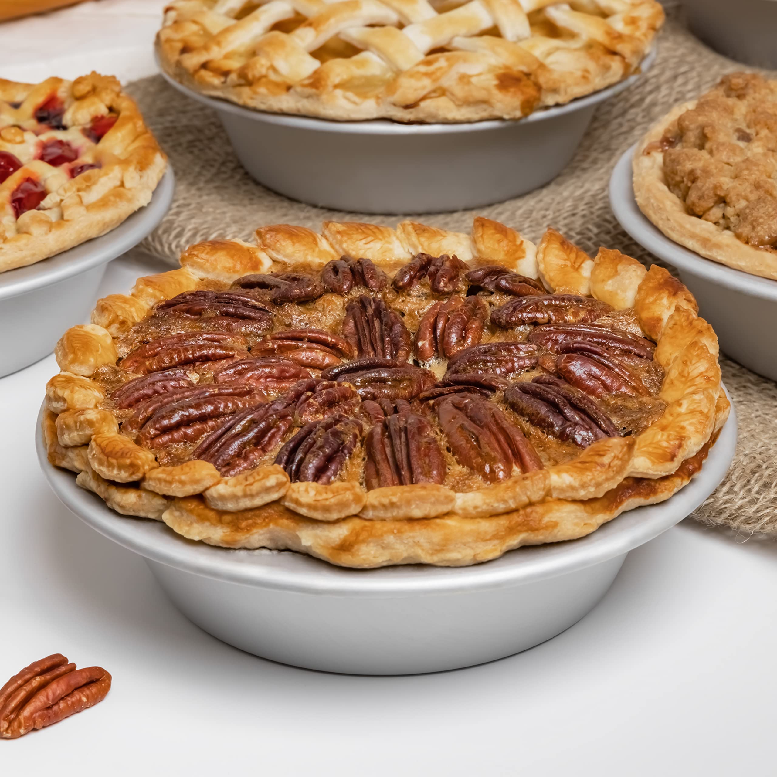 Fat Daddio's PIE-12 tiene capacidad de 2147 ml para porciones grandes.