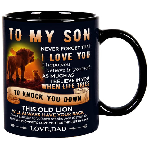 Taza Fatbaby para hijo, ideal regalo de cumpleaños y café matutino.