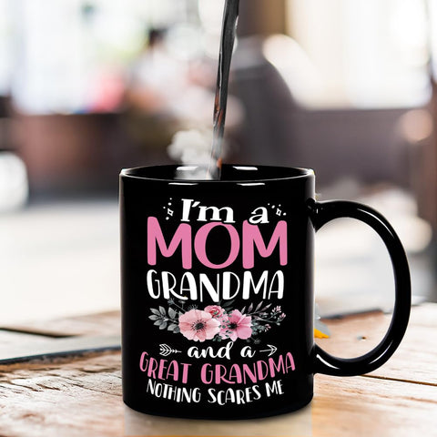 Taza Fatbaby cerámica blanca con diseño en ambos lados apta lavavajillas
