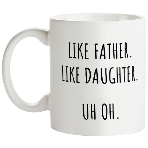 Fatbaby taza divertida vista frontal, ideal para café matutino.