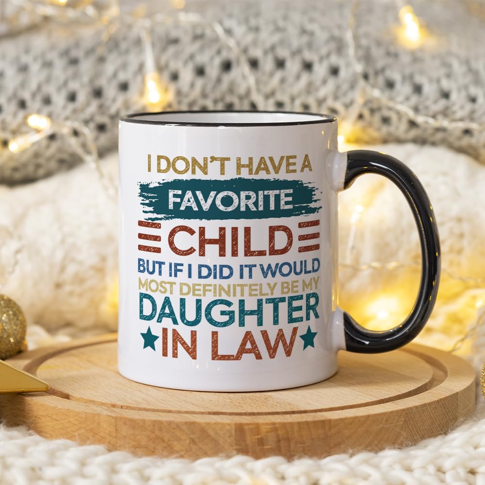 Fatbaby taza divertida para nuera, detrás visible, regalo práctico.
