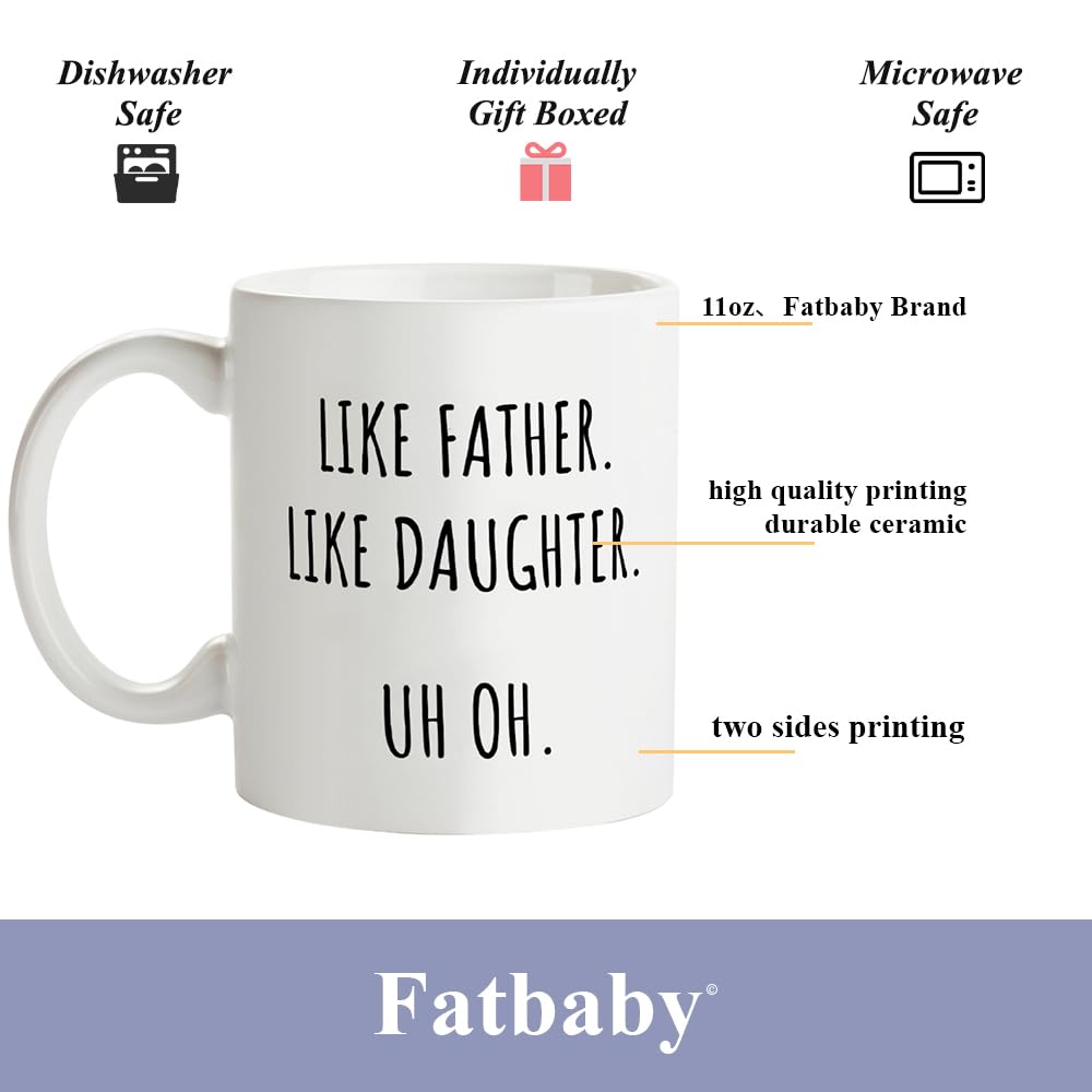 Fatbaby taza divertida para café o té, uso diario y regalo práctico.