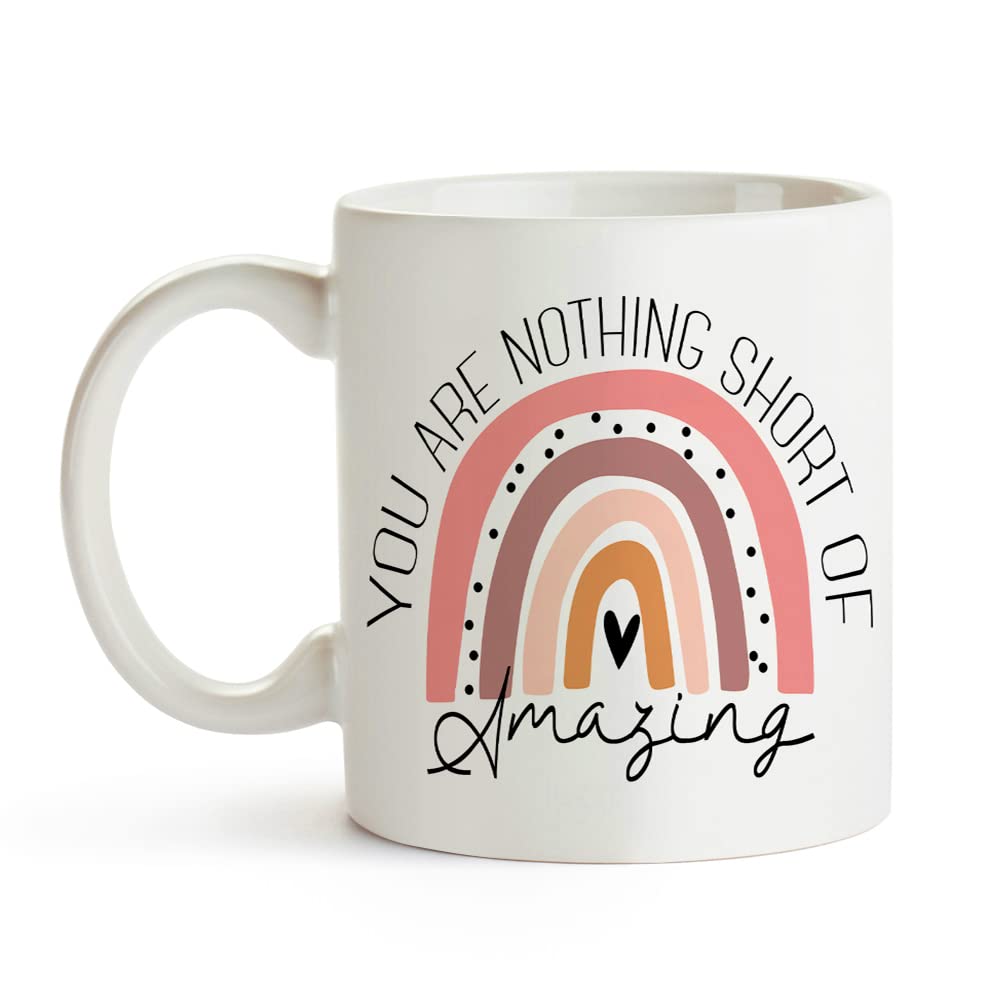 Taza Fatbaby frase inspiradora dos caras, perfecto regalo motivador para amigas y familiares.