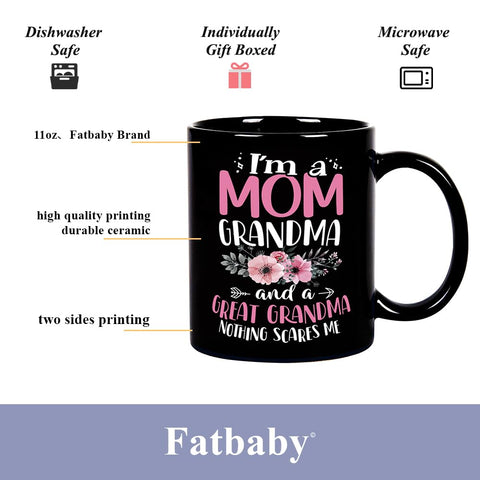 Taza Fatbaby gran-abuela regalo divertido para cumpleaños
