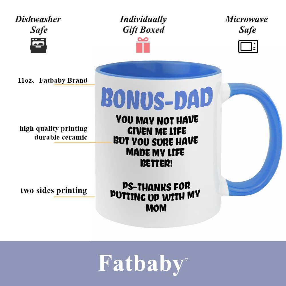 Fatbaby Taza Padrastro Extra, uso diario de café o té en casa.