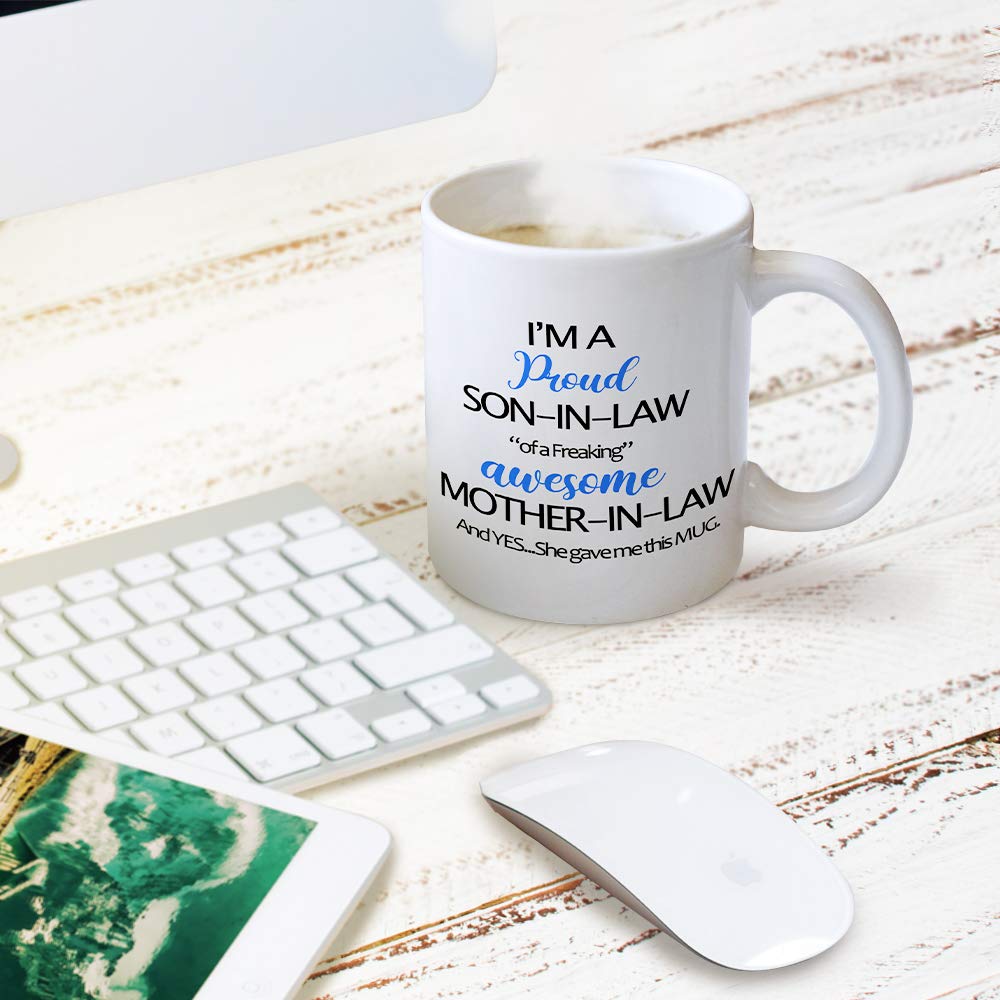 Taza Fatbaby para el día del padre o cumpleaños del yerno.