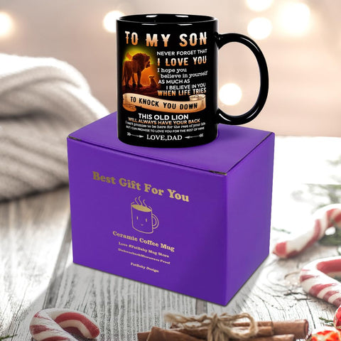 Taza Fatbaby regalo navidad para hijo, mantiene caliente el té.