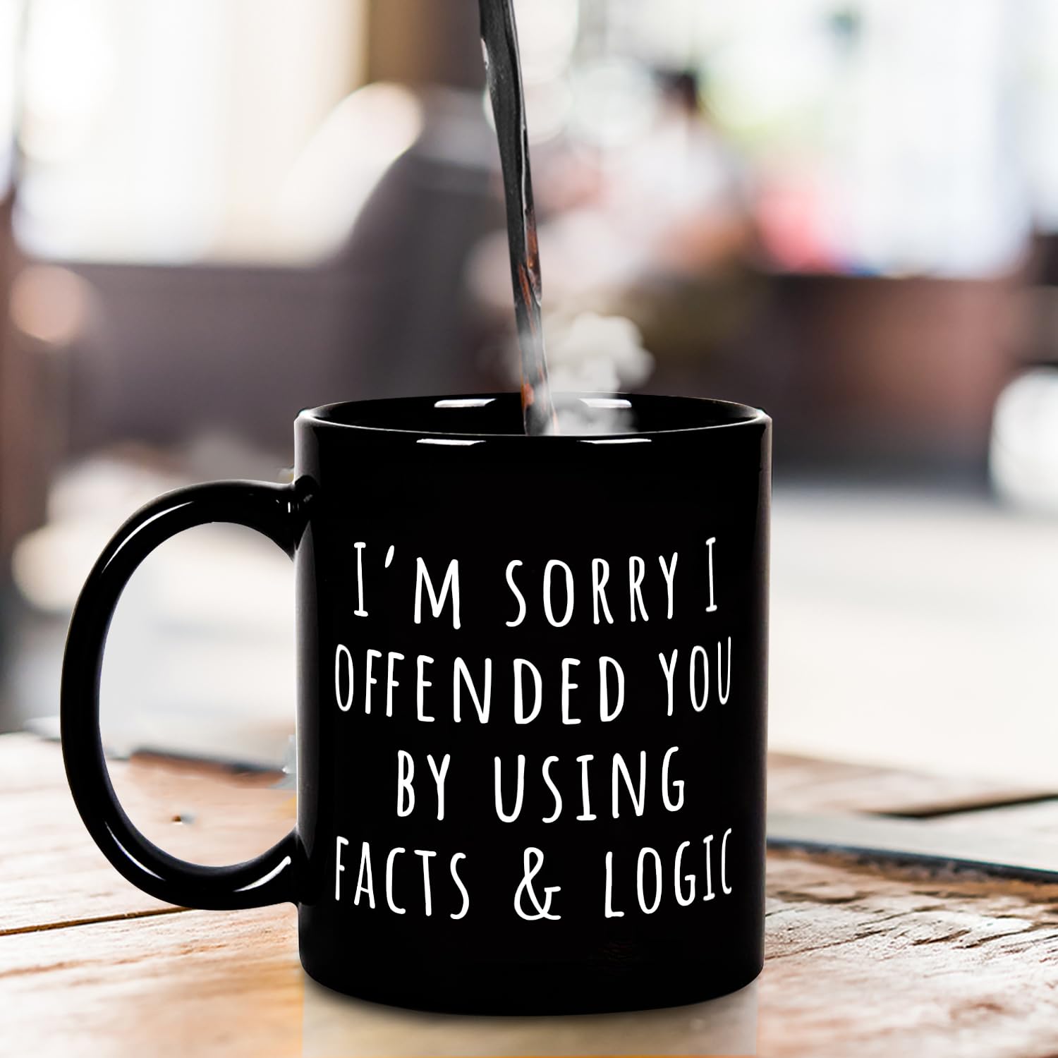 Uso diario Fatbaby taza cafe o te, apta para microondas y lavavajillas.