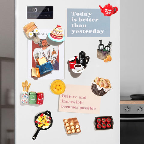 Imán Favensen de resina seguro para niños, decoración divertida en la cocina.