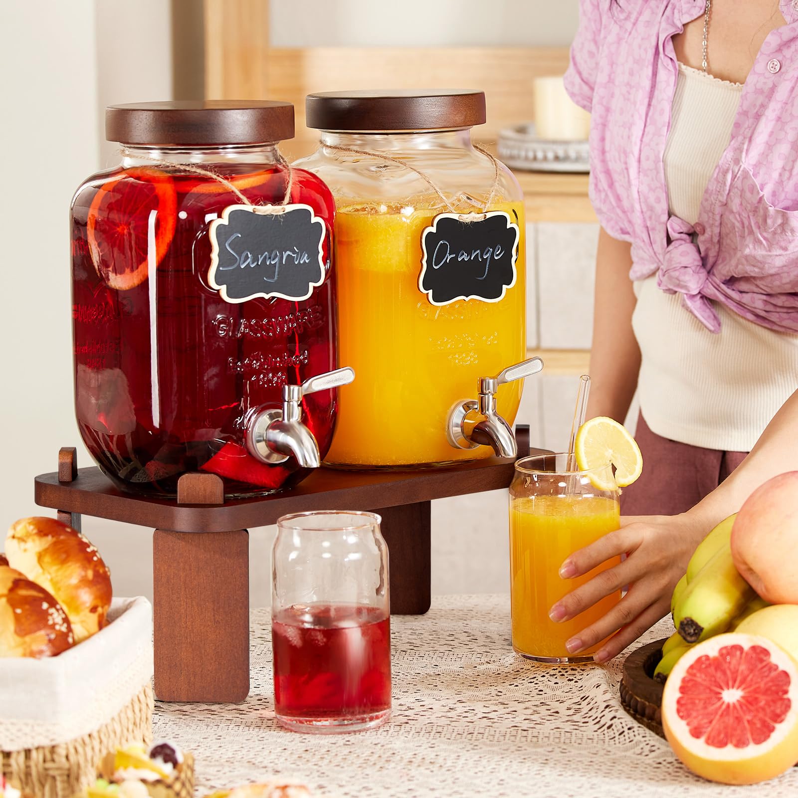 FavorFlavor conjunto de accesorios para dispensadores, incluye lápiz y pizarrón.