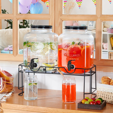 Dispositivo FavorFlavor estilo Mason añade elegancia a cualquier evento.