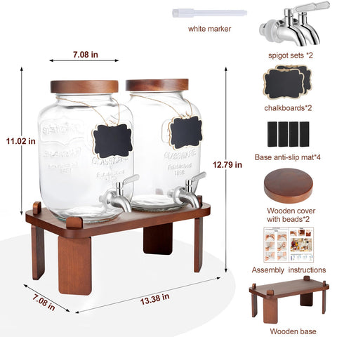 FavorFlavor grifo inoxidable para dispensador, flujo seguro y sin pinturas.