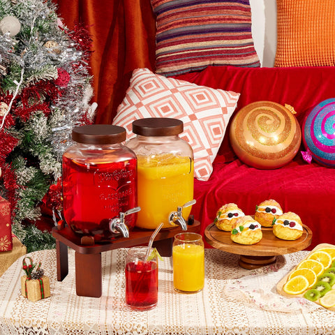 FavorFlavor dispensadores para eventos al aire libre, perfecto para reuniones.