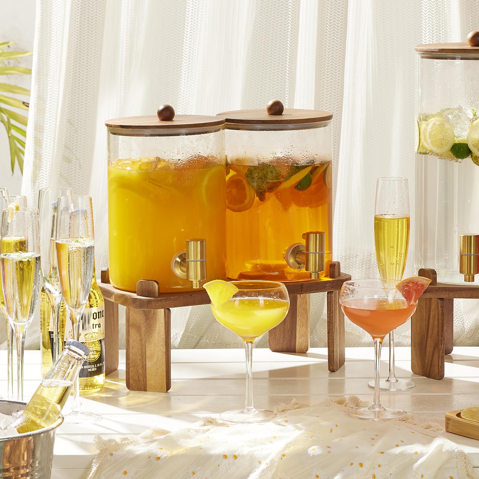 FavorFlavor grifo de acero inoxidable para verter sin goteos