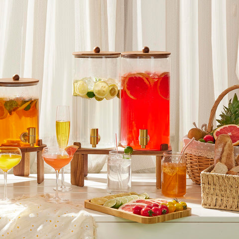 Grifo de acero inoxidable FavorFlavor para vertido suave