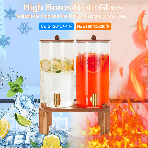 Uso en eventos: dispensador elegante para bebidas