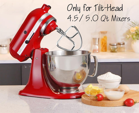 FavorKit batidor plano para KitchenAid Classic Plus, fácil limpieza y durabilidad.