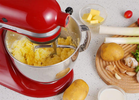 FavorKit batidor plano para KitchenAid Ultra Power, mezcla rápida y estable.