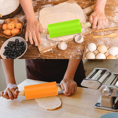 Faxco rodillo mini fácil de limpiar, ideal para aprendizaje en cocina