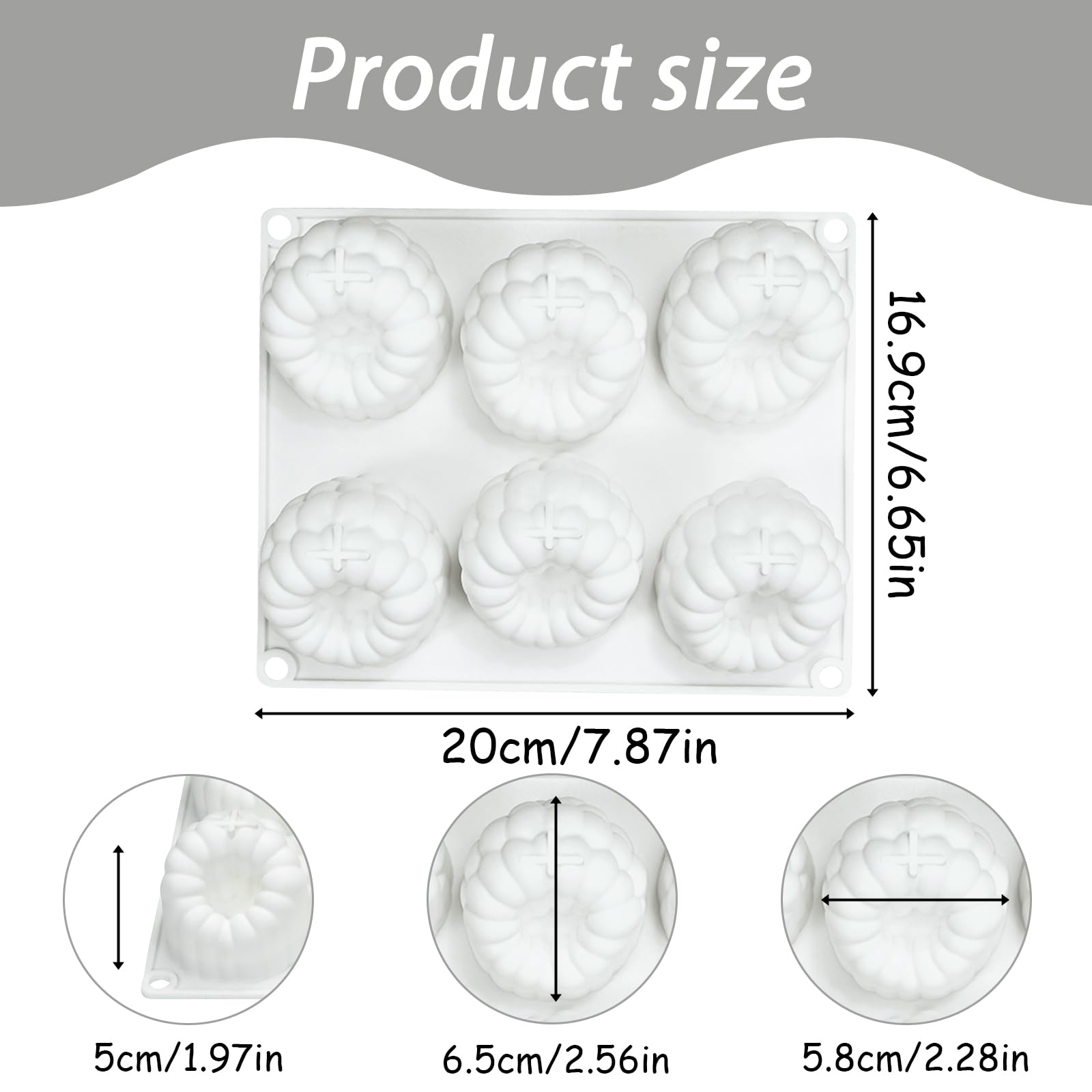 Fchil molde silicona flexible frambuesa para desmoldado perfecto