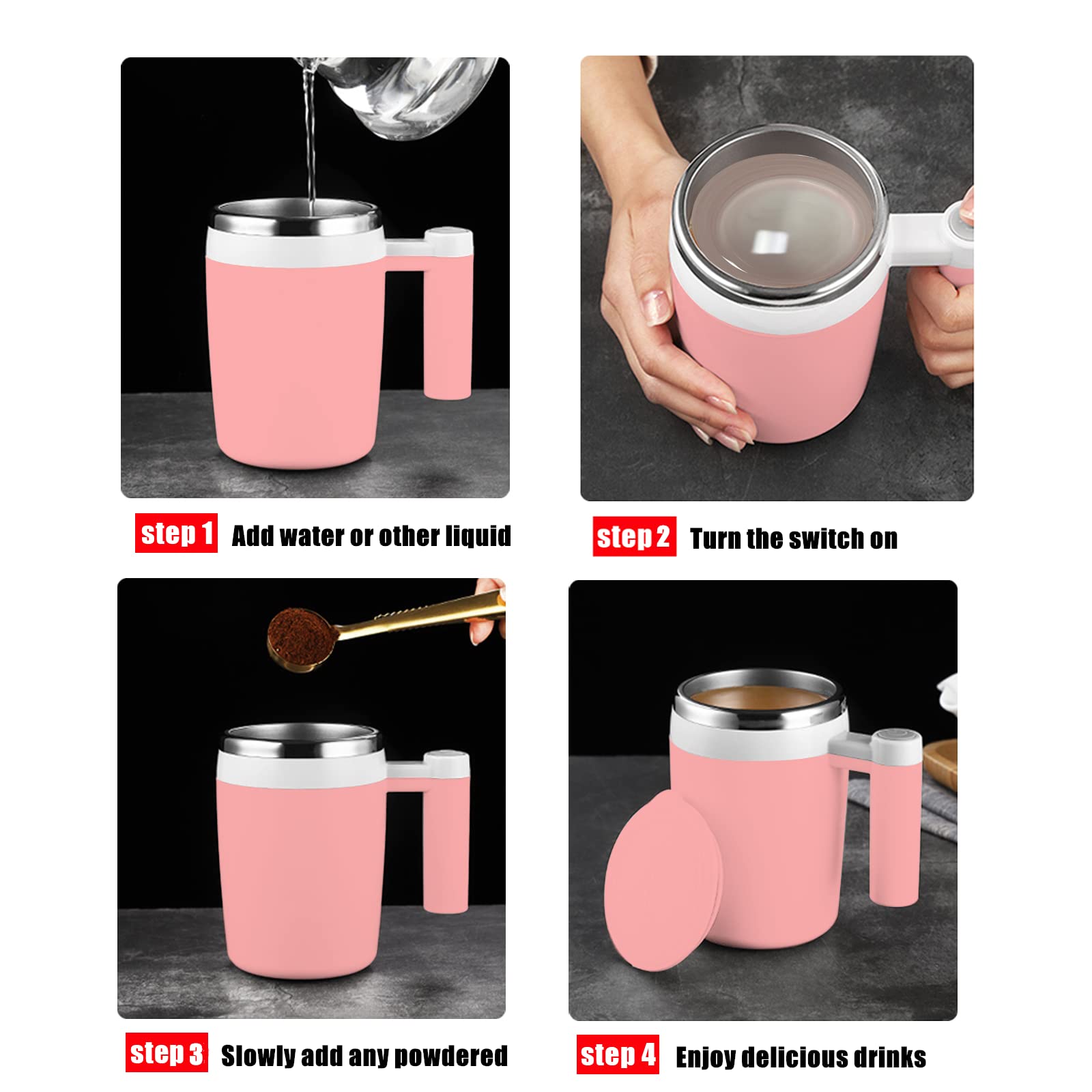 Interior de acero inoxidable de la taza FCSWEET para bebidas calientes