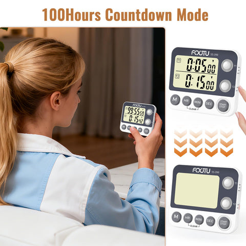 FCXJTU base imantada con soporte retráctil para uso flexible.