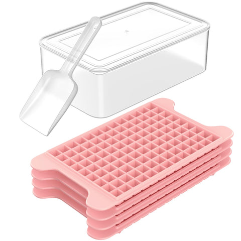 FDDBI bandeja mini de hielo con 117 piezas, ideal para enfriar botellas pequeñas.