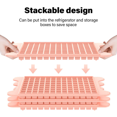 FDDBI contenedor de hielo para congelador, almacenamiento ordenado y práctico.