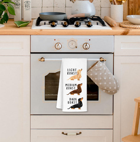 FDHSPAAM toallas para cocina con motivo de perro salchicha regalo ideal para amantes