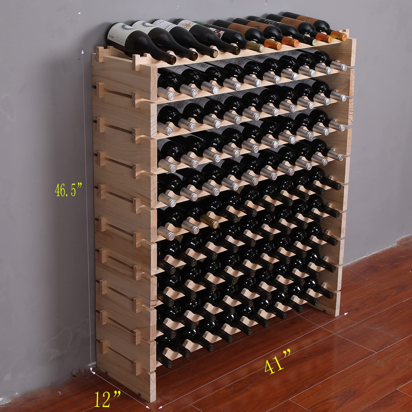 fdjamy dimensiones 41x12x46 pulgadas guía de espacio